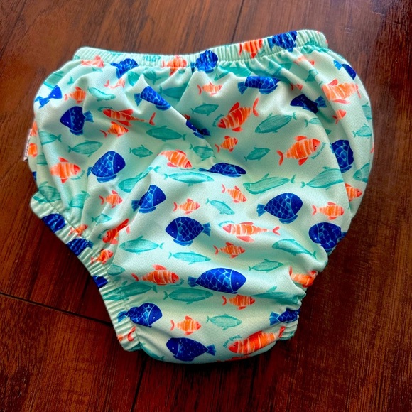 Green‎ Sprouts Baby Reusable Swim Diaper – 24M, Fish Print - Picture 2 of 3
